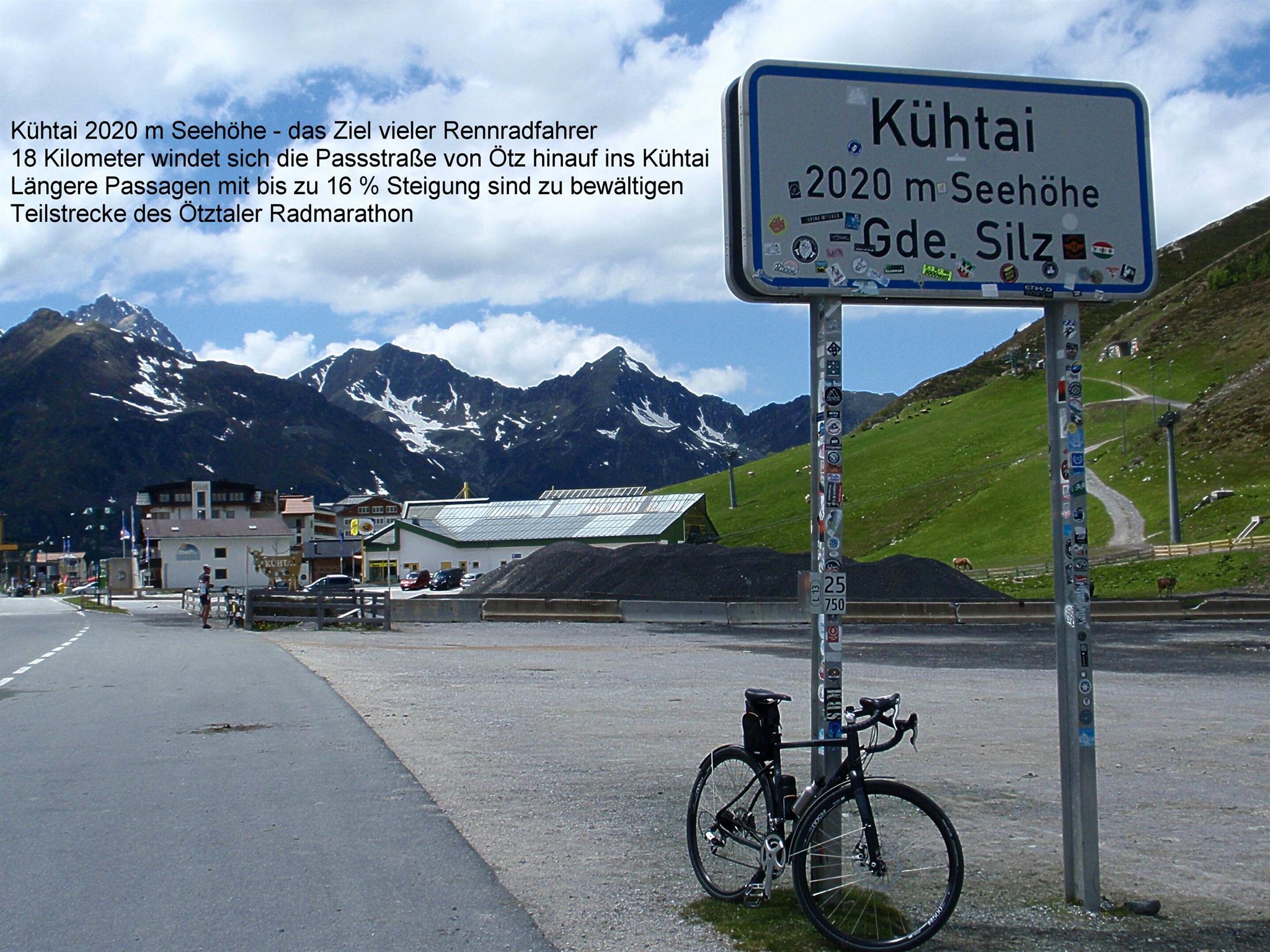 Kühtai - Passhöhe auf 2020 Meter