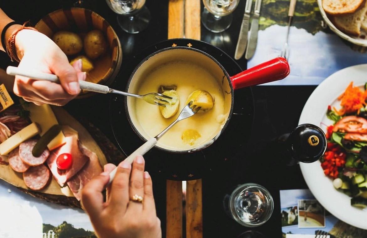 Fondue evening on the Vilseralm