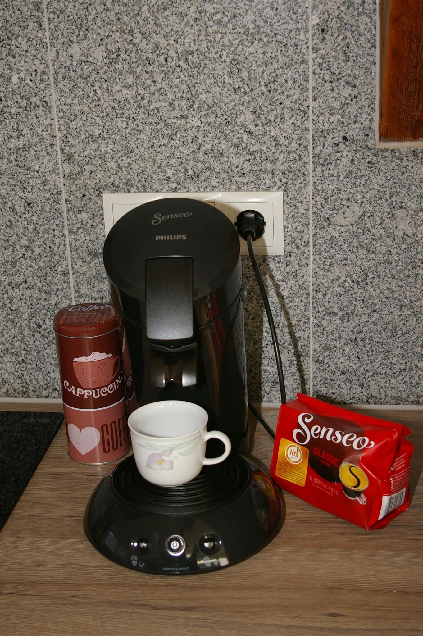 Kaffee-Maschine für unsere Gäste
