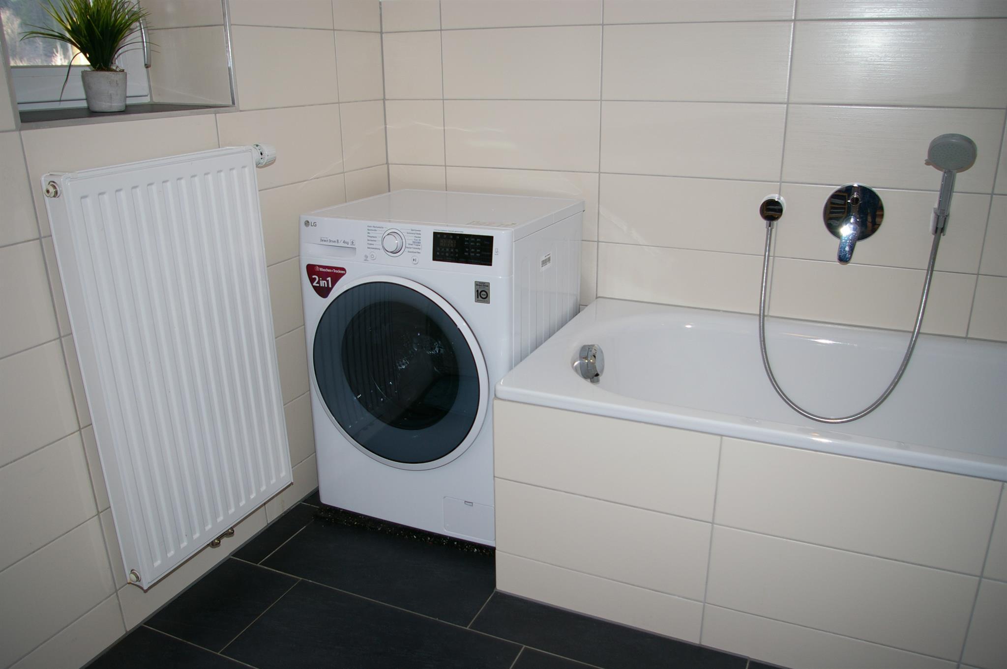 Waschmaschine und Trockner in einem - Kombigerät