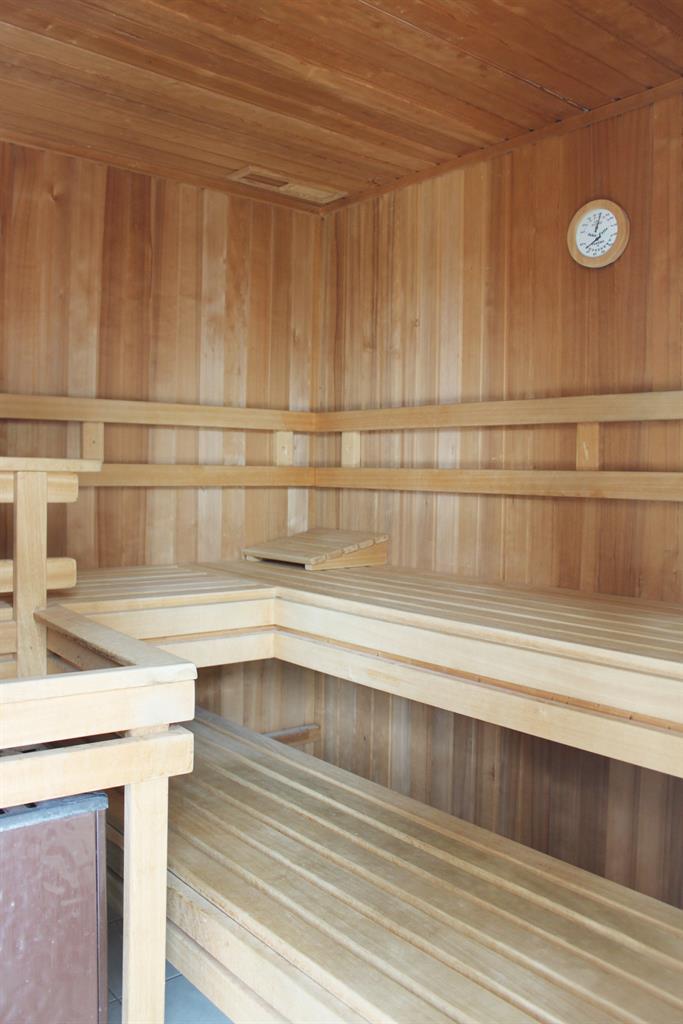 Sauna im Fitnessraum