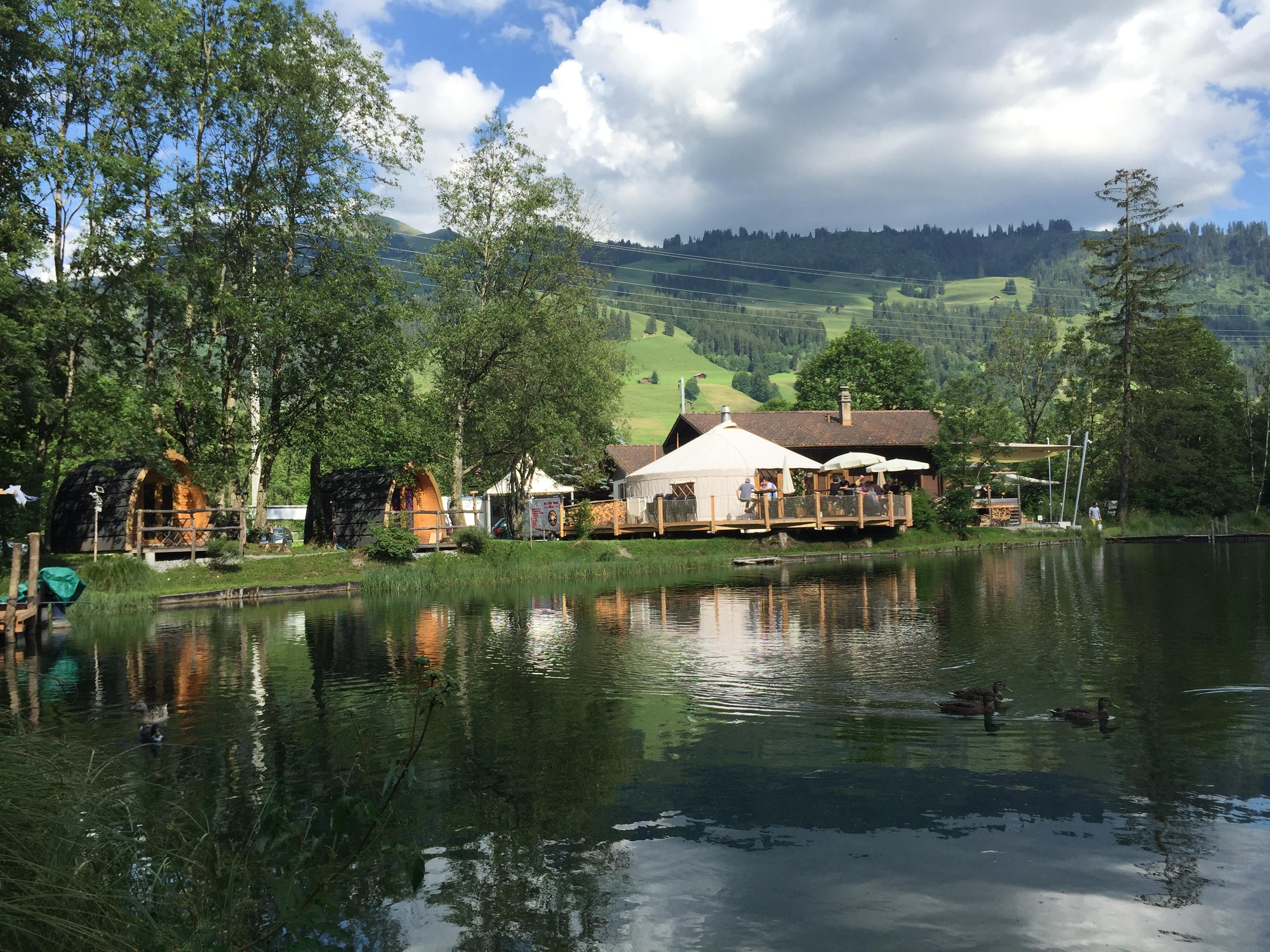 E-Bike Lademöglichkeit Forellen SEE-Restaurant «Fisch&amp;Grill»