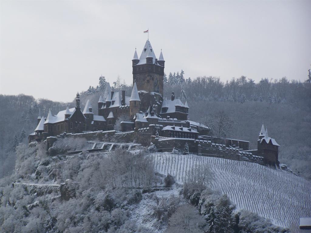 Reichsburg Cochem im Winter