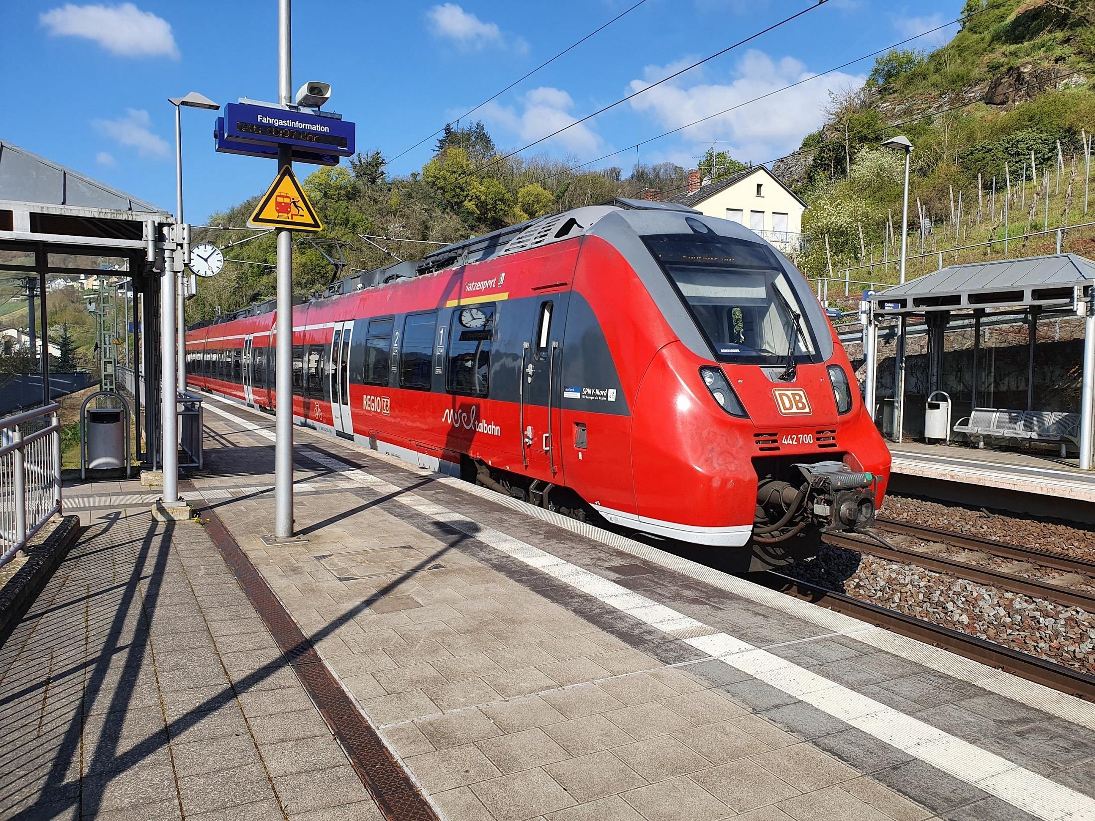 Regional Bahn nach Koblenz