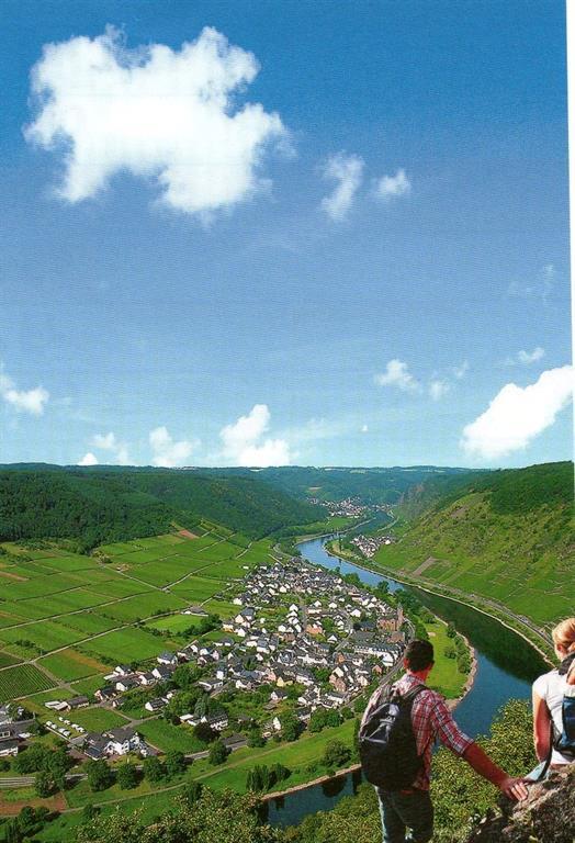 Landschaftsbild von Ernst mit Mosel