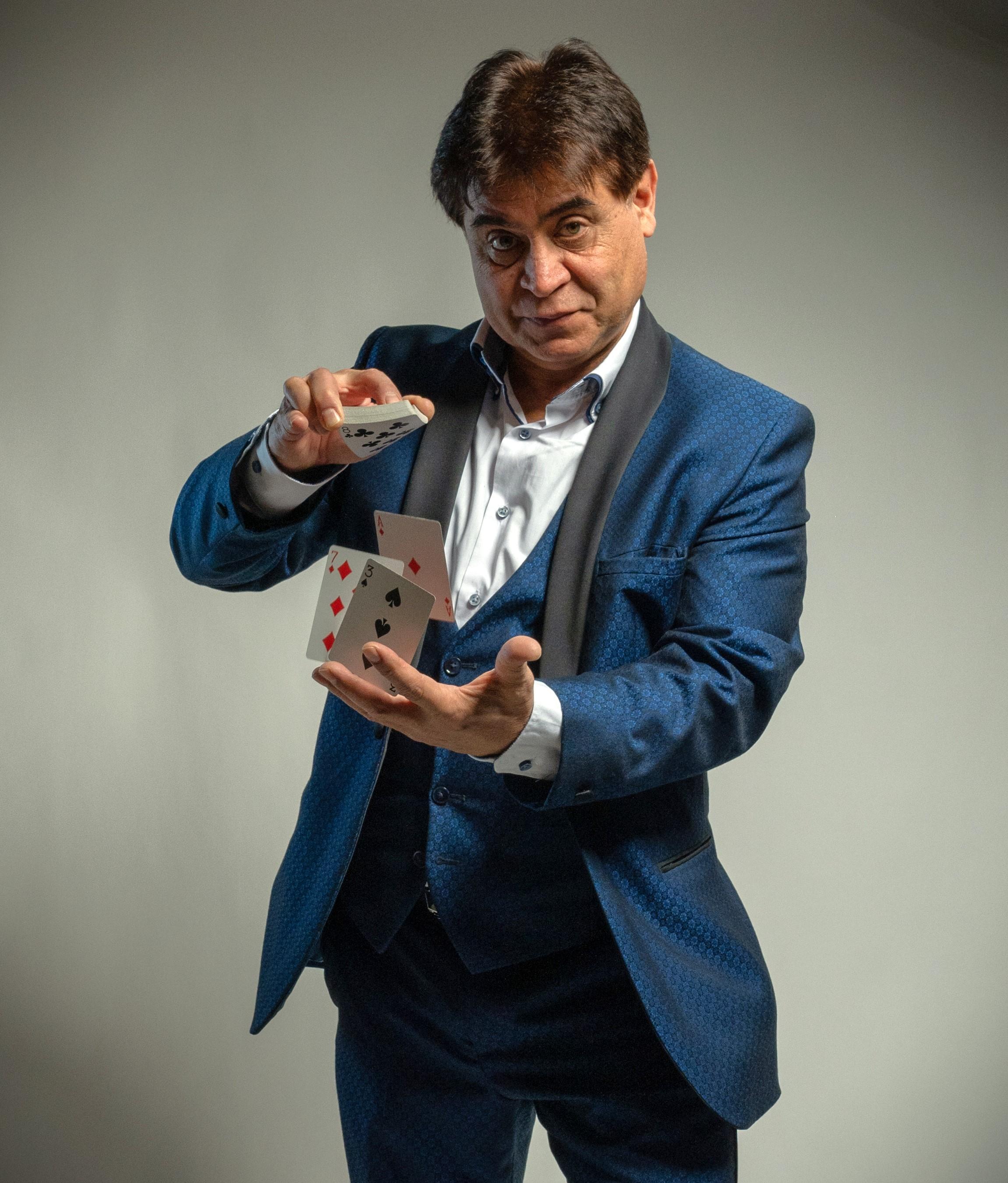 Zauberer Hamid Mostofi