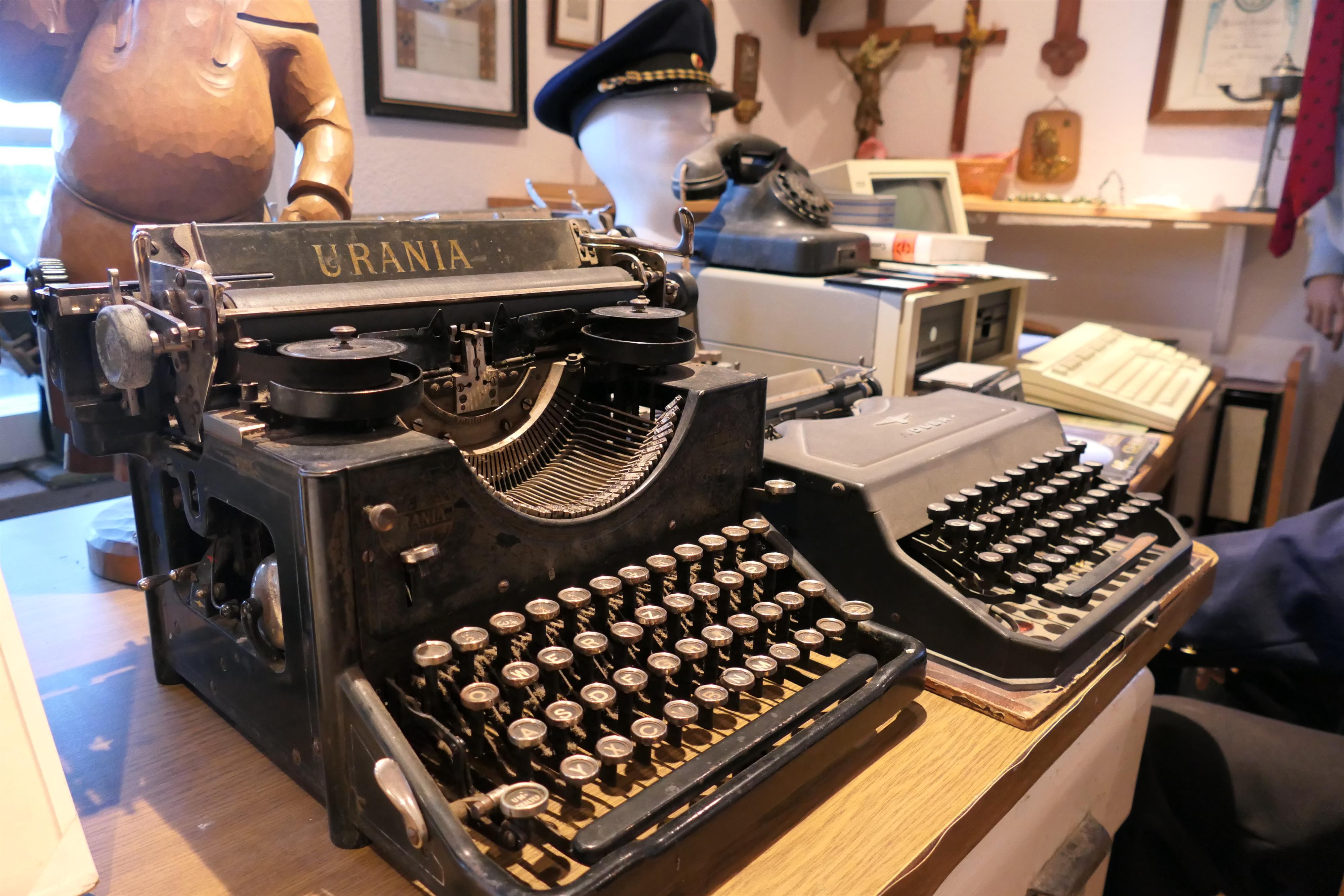 Heimatmuseum Schreibmaschine