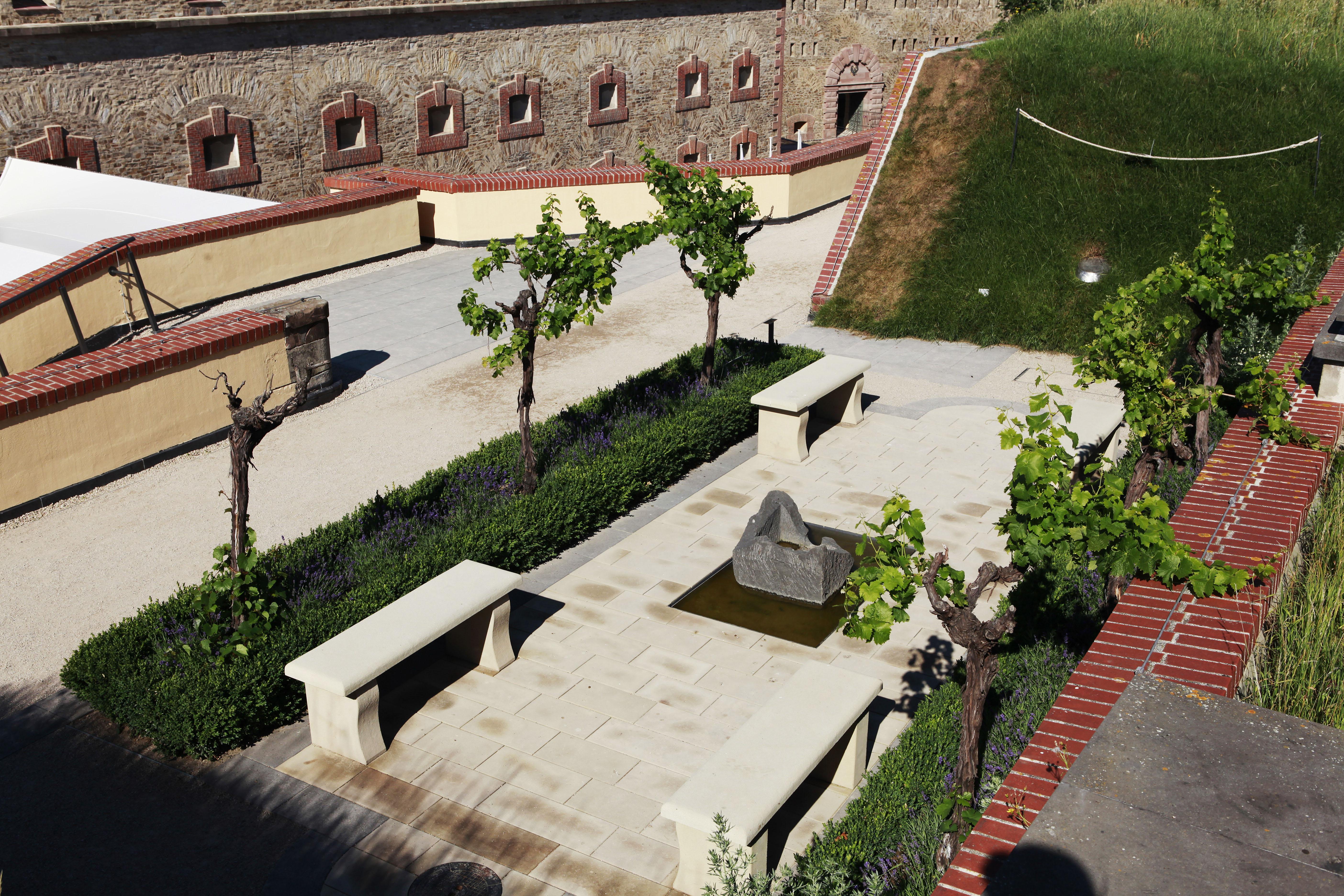 Archäologische Zeitgärten - Römischer Garten