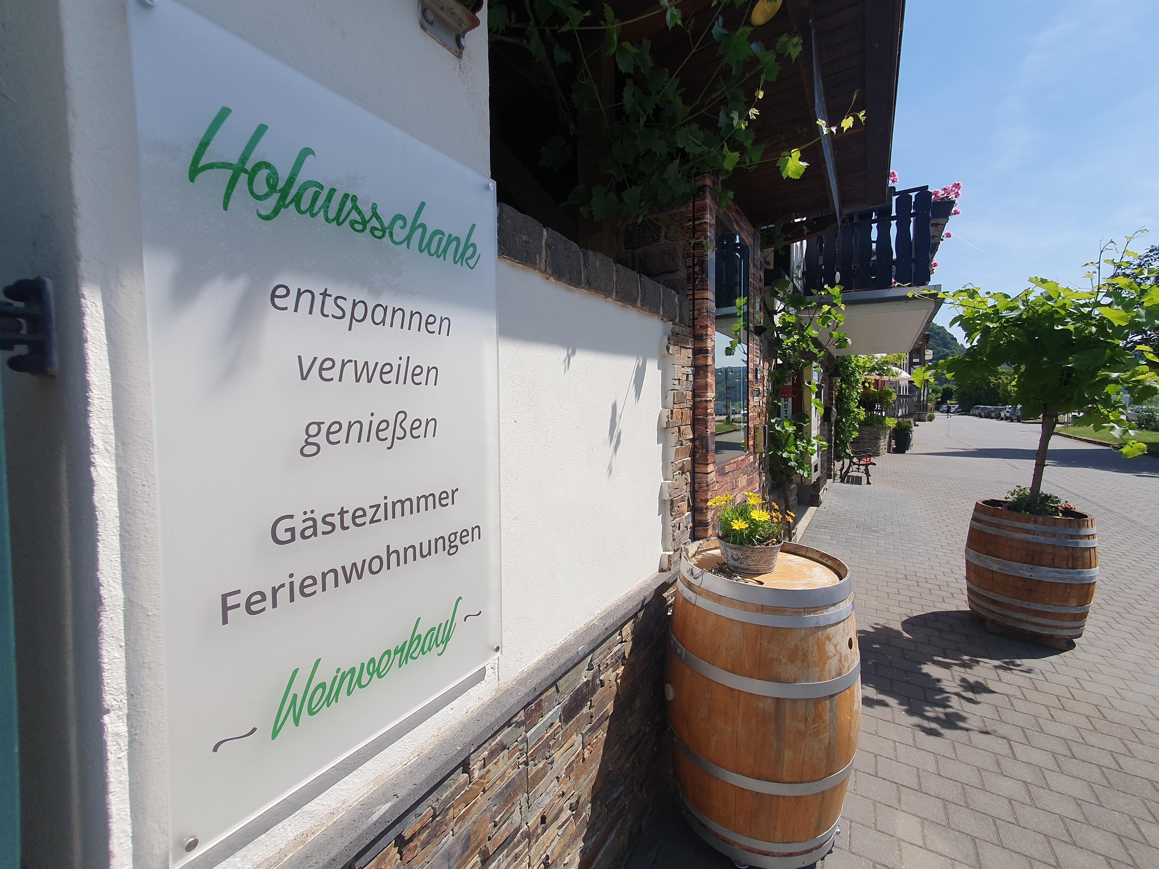 Hofausschank & mehr im Weinhaus Ibald