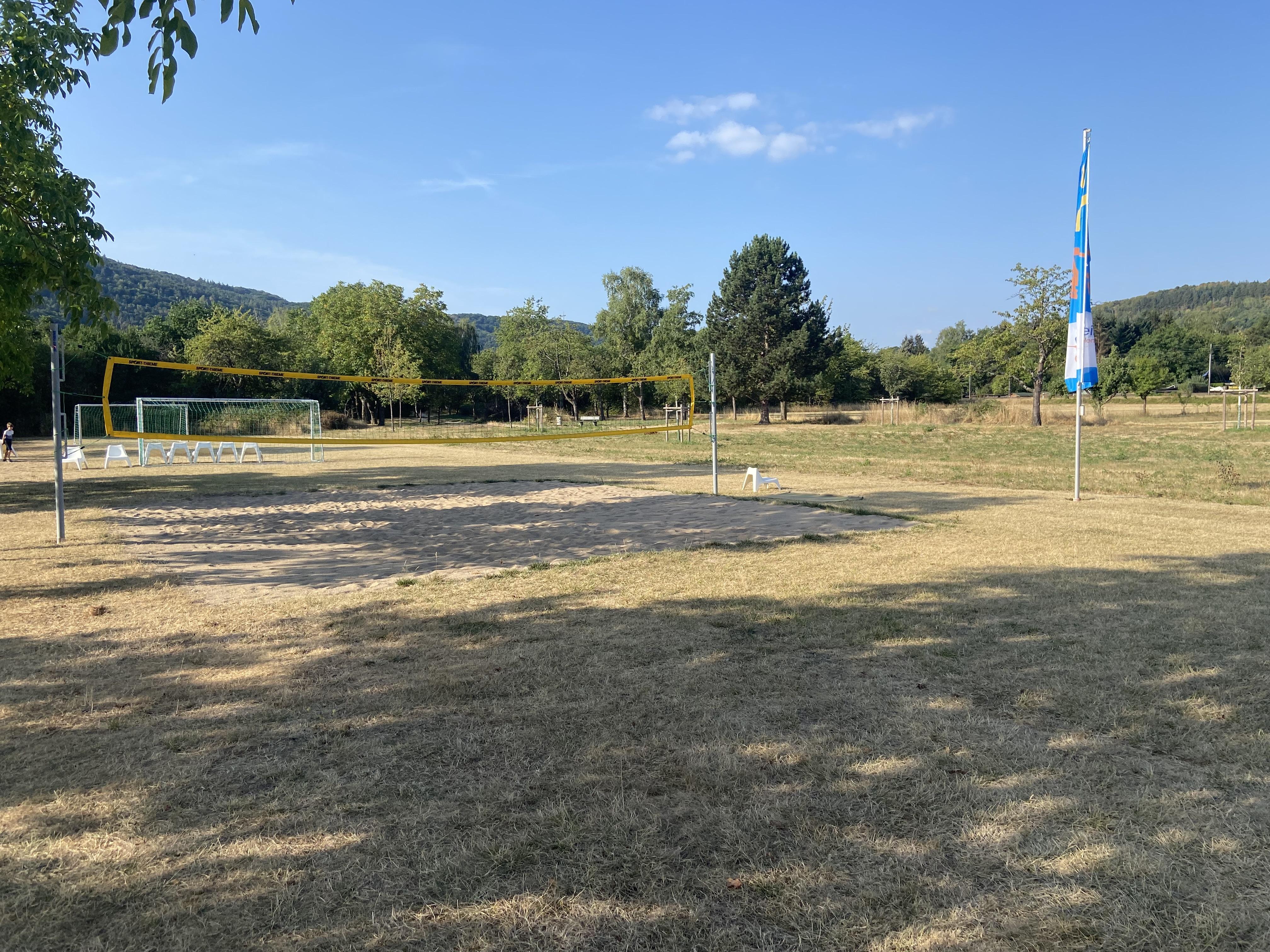 Moselchalet Koblenz Beach Volleyball Campingplatz