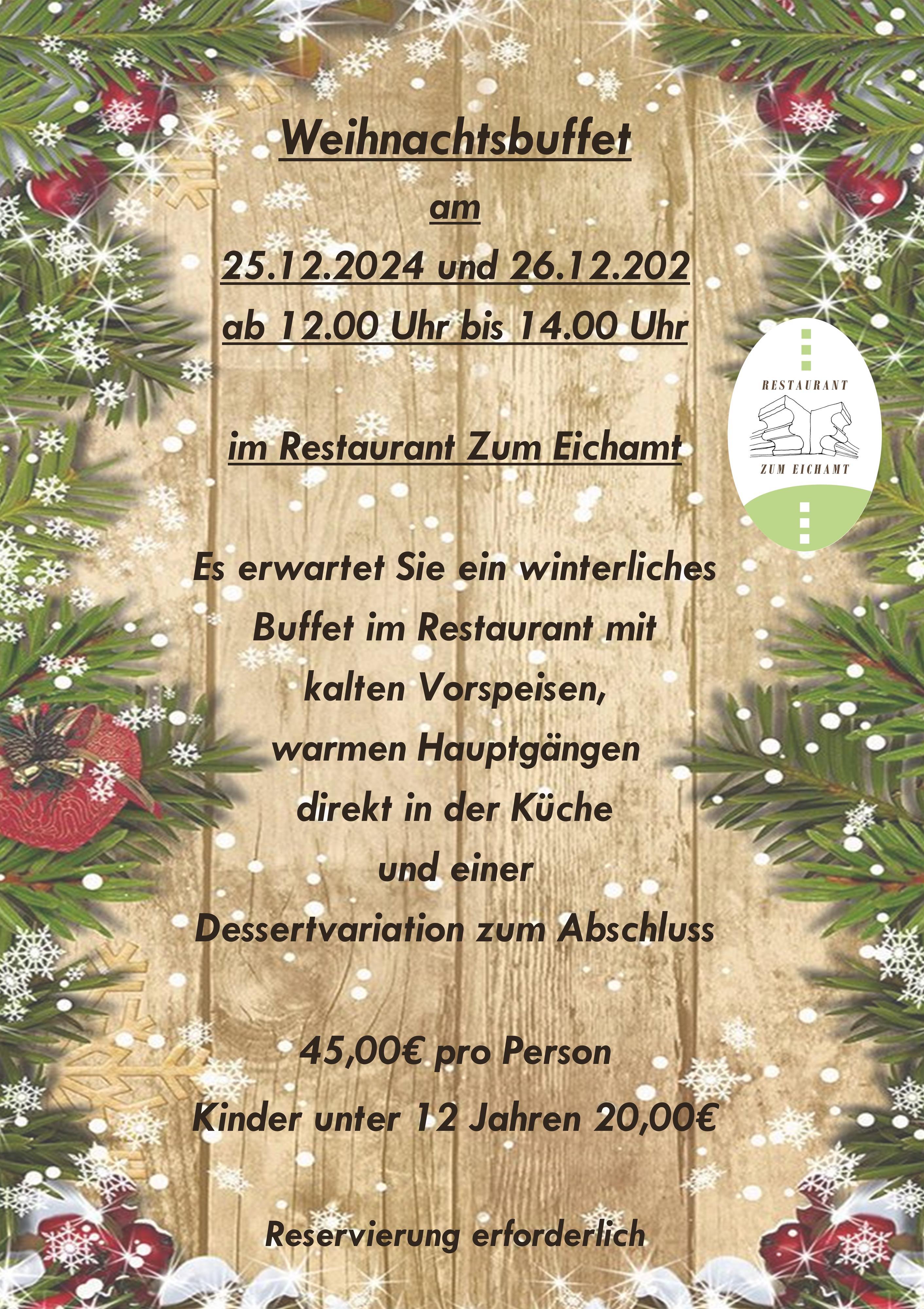 Weihnachtsbuffet