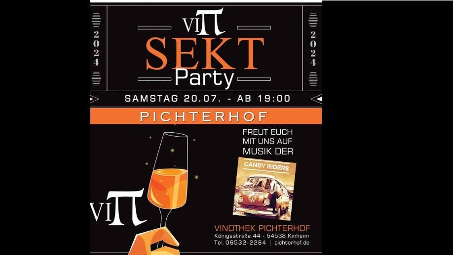 Sektparty am 20.7.24