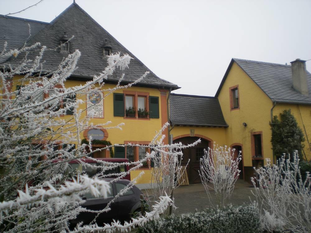 Haupthaus im Winter