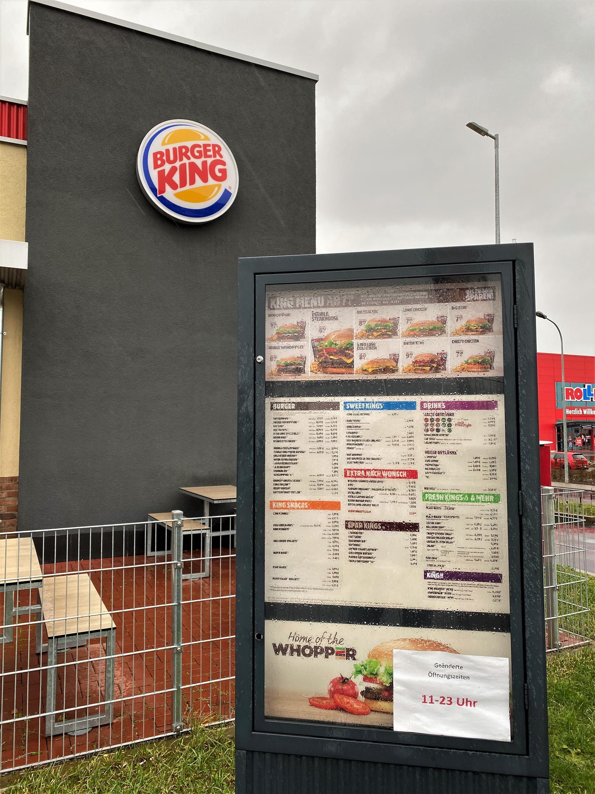 Burger King Schild