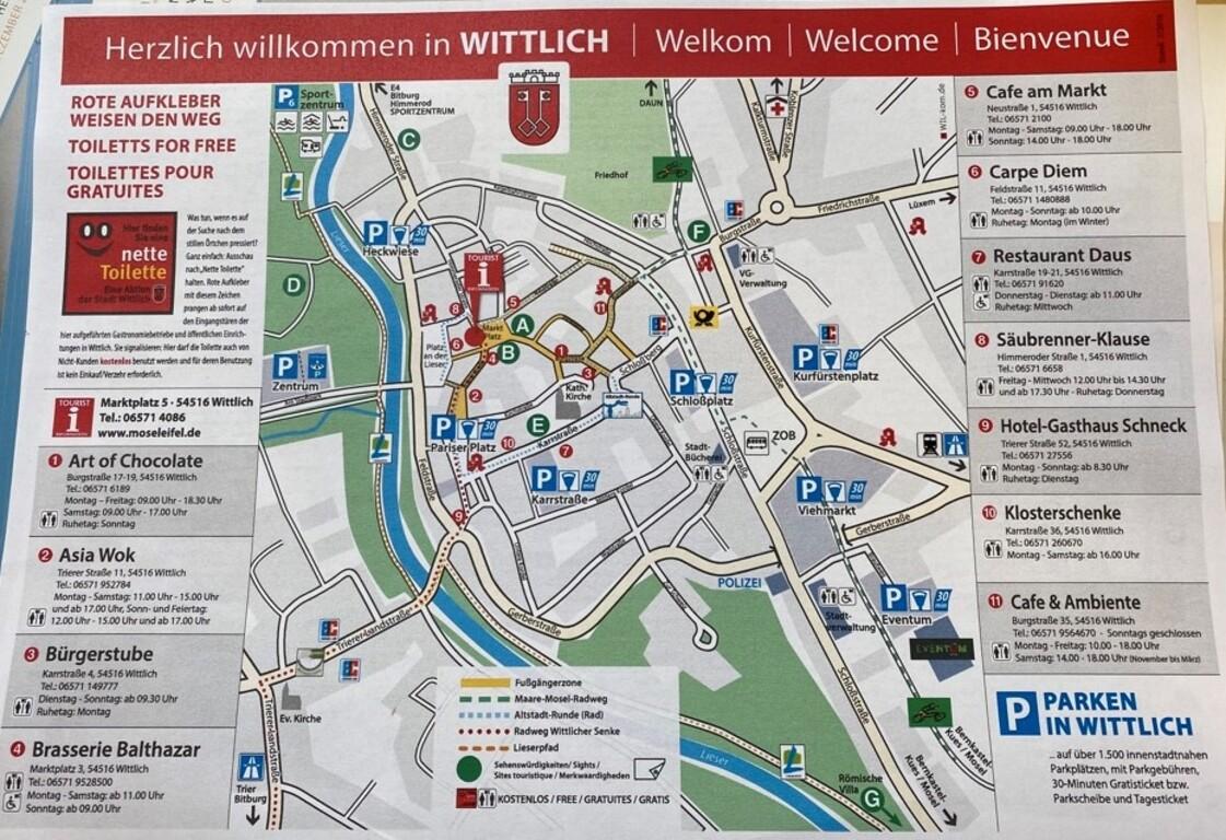 Stadtplan Wittlich