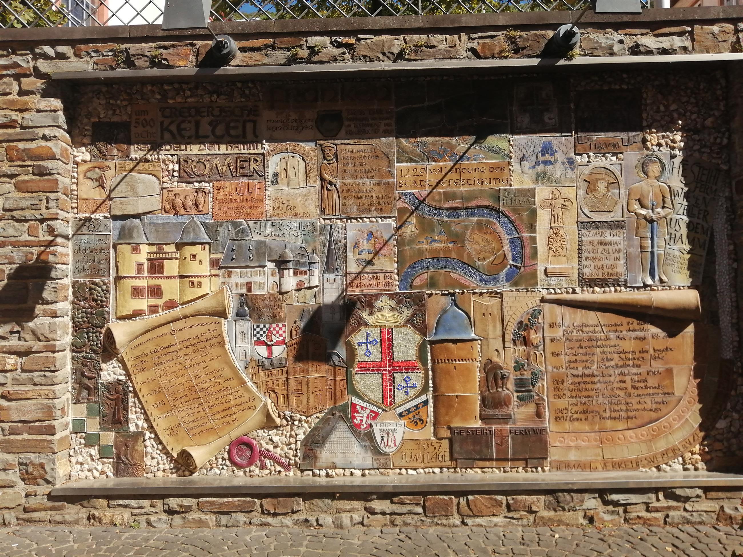 Mosaik zur Stadtgeschichte