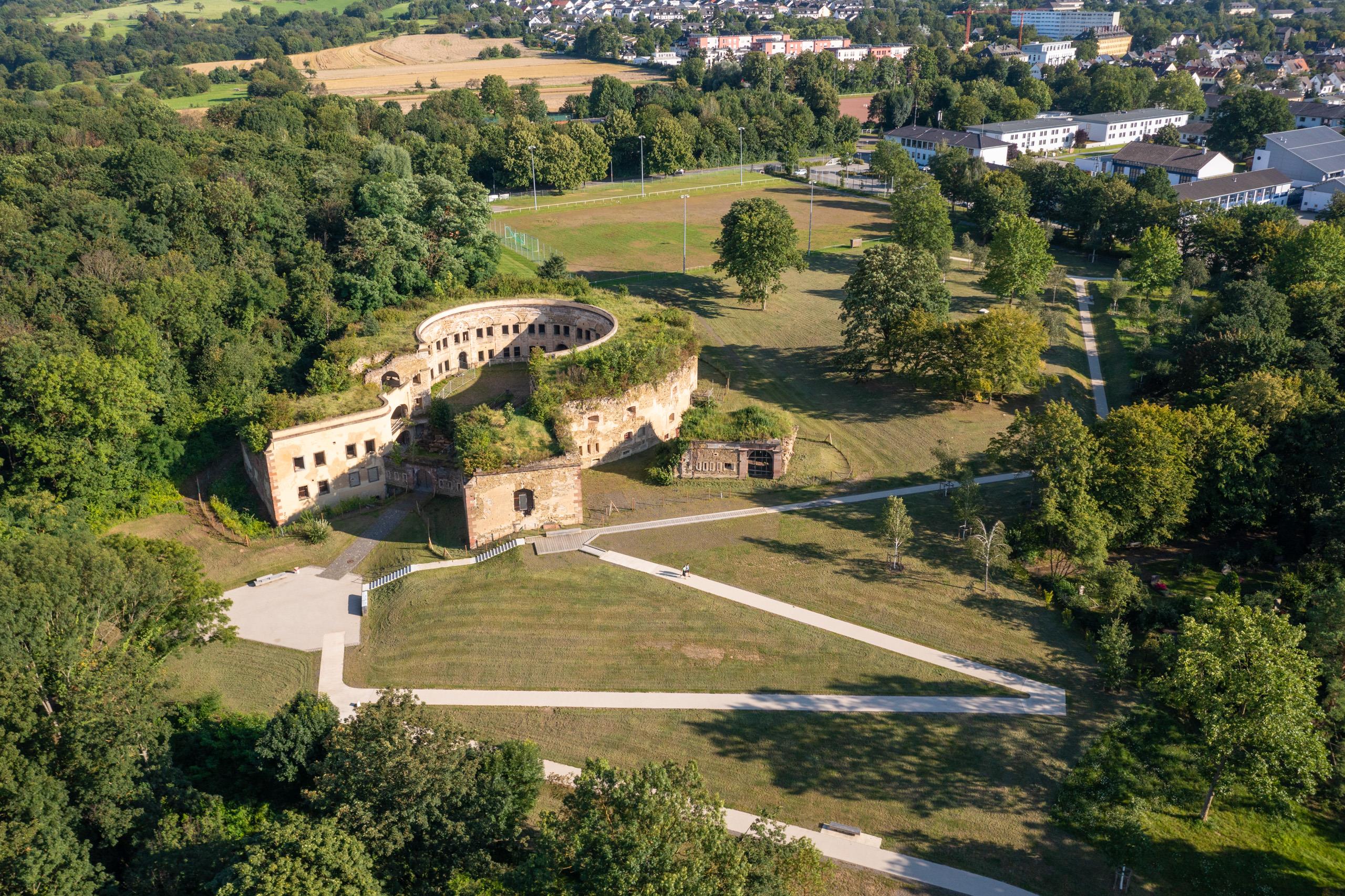Luftbild Fort Asterstein