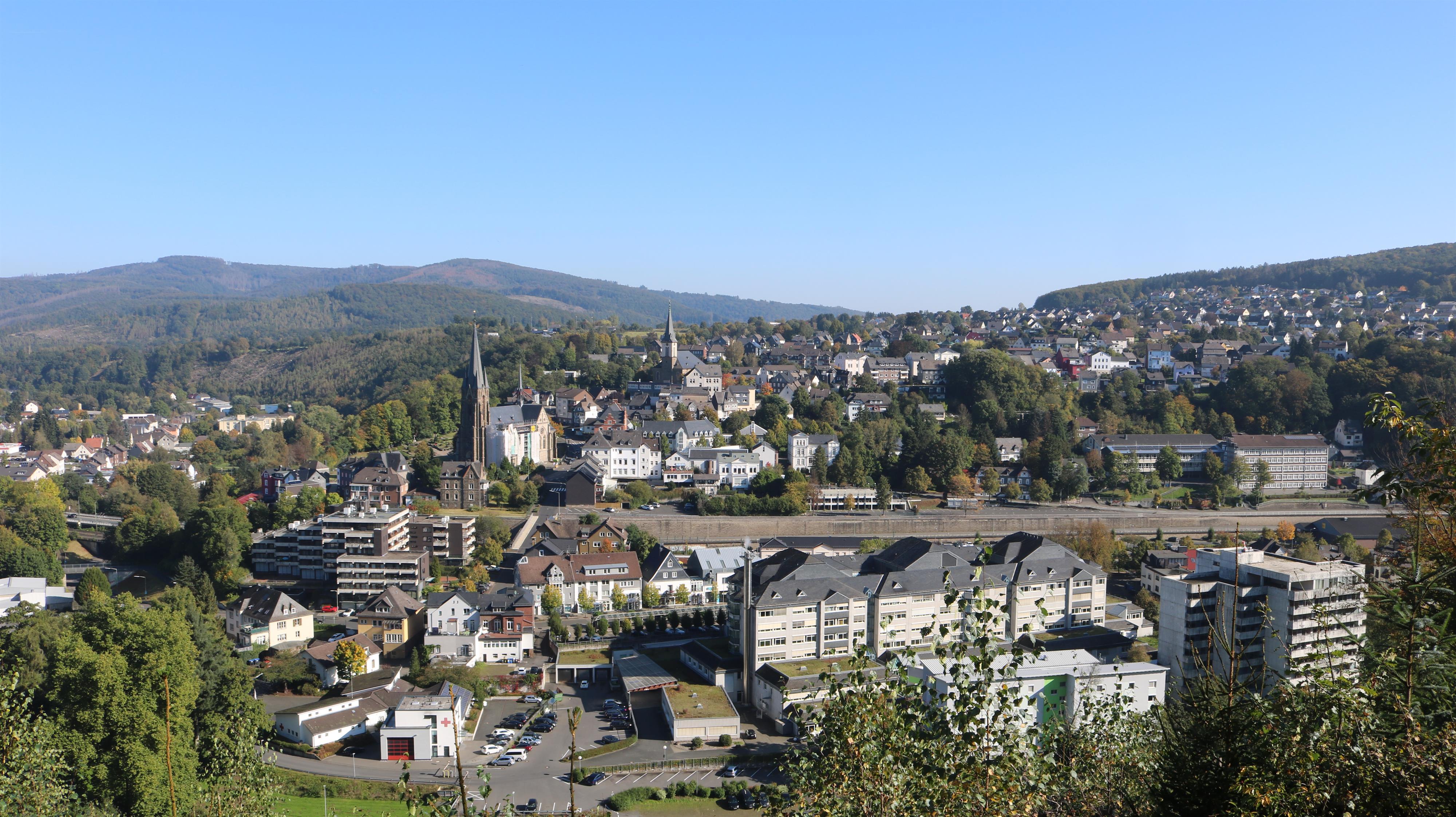 Panoramaausblick Alexanderhöhe In Kirchen (Sieg) | Excursion