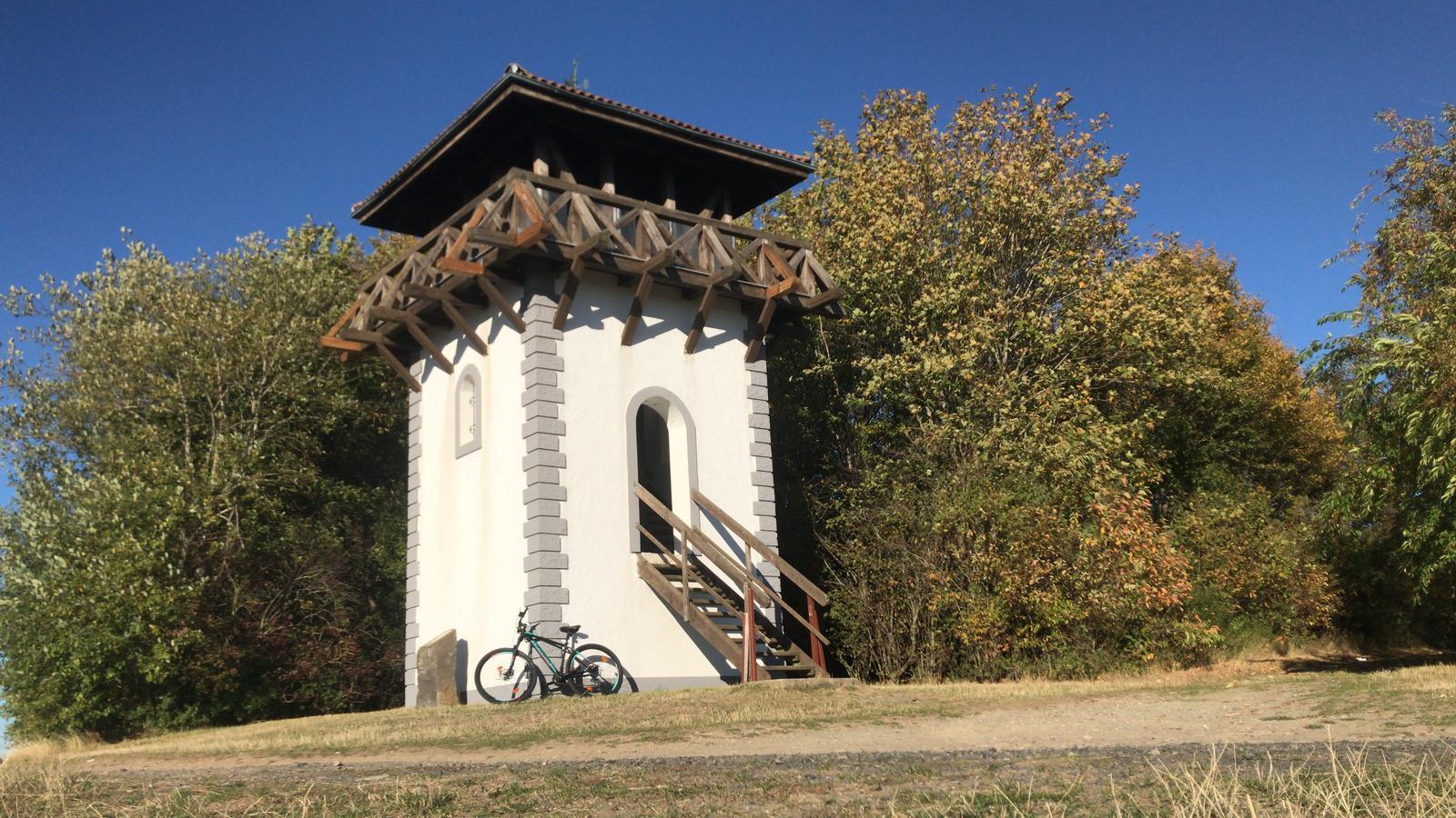 Mit dem Fahrrad zum Römerturm