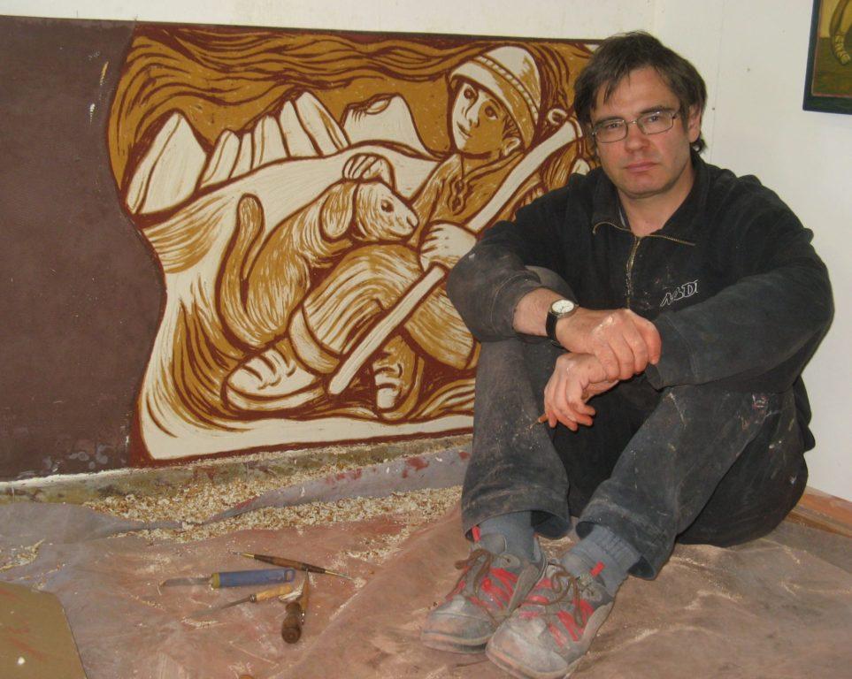 Inaugurazione graffito Dunio Piccolin
