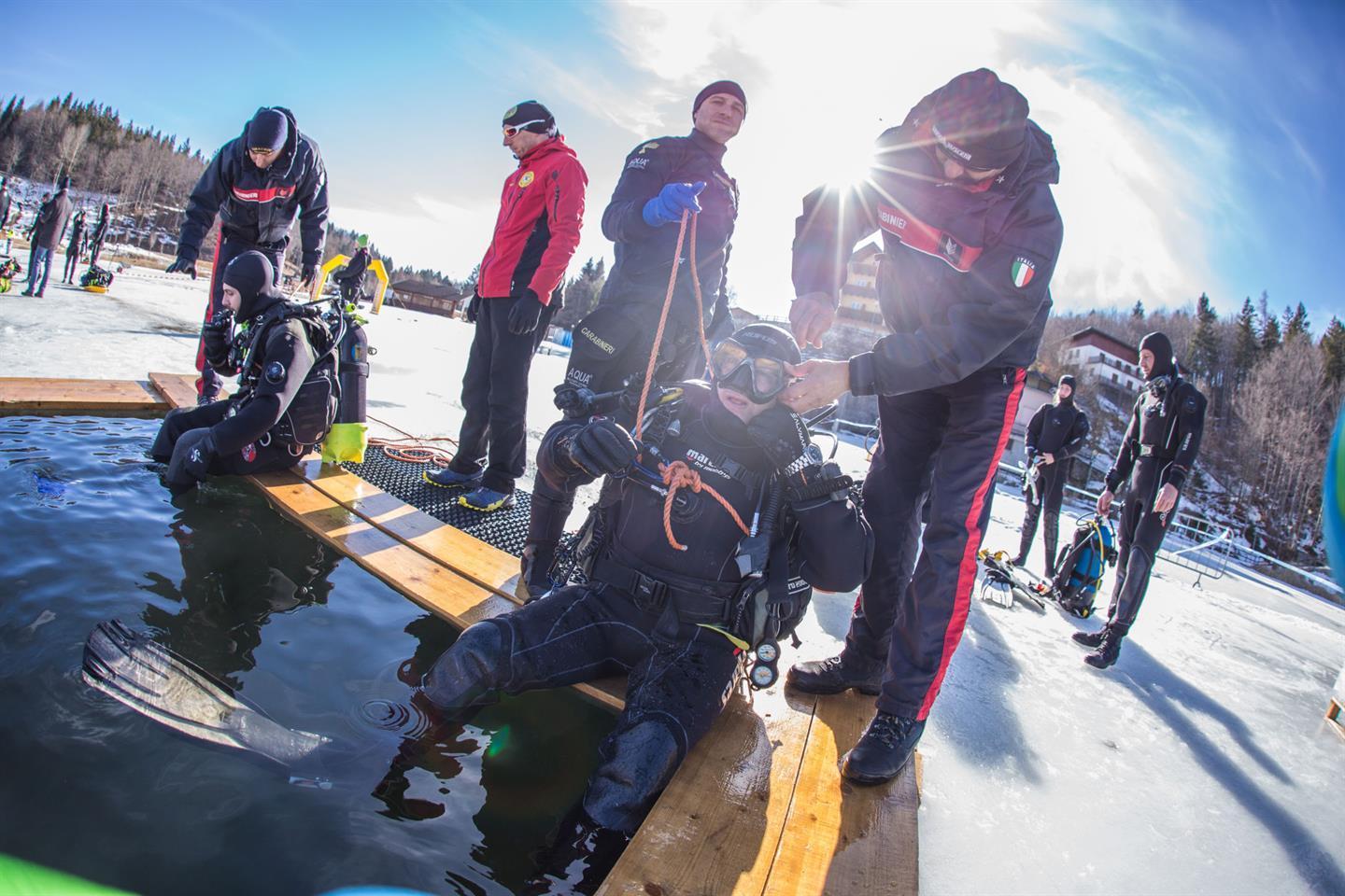 34th Stage of Diving under the Ice ANIS