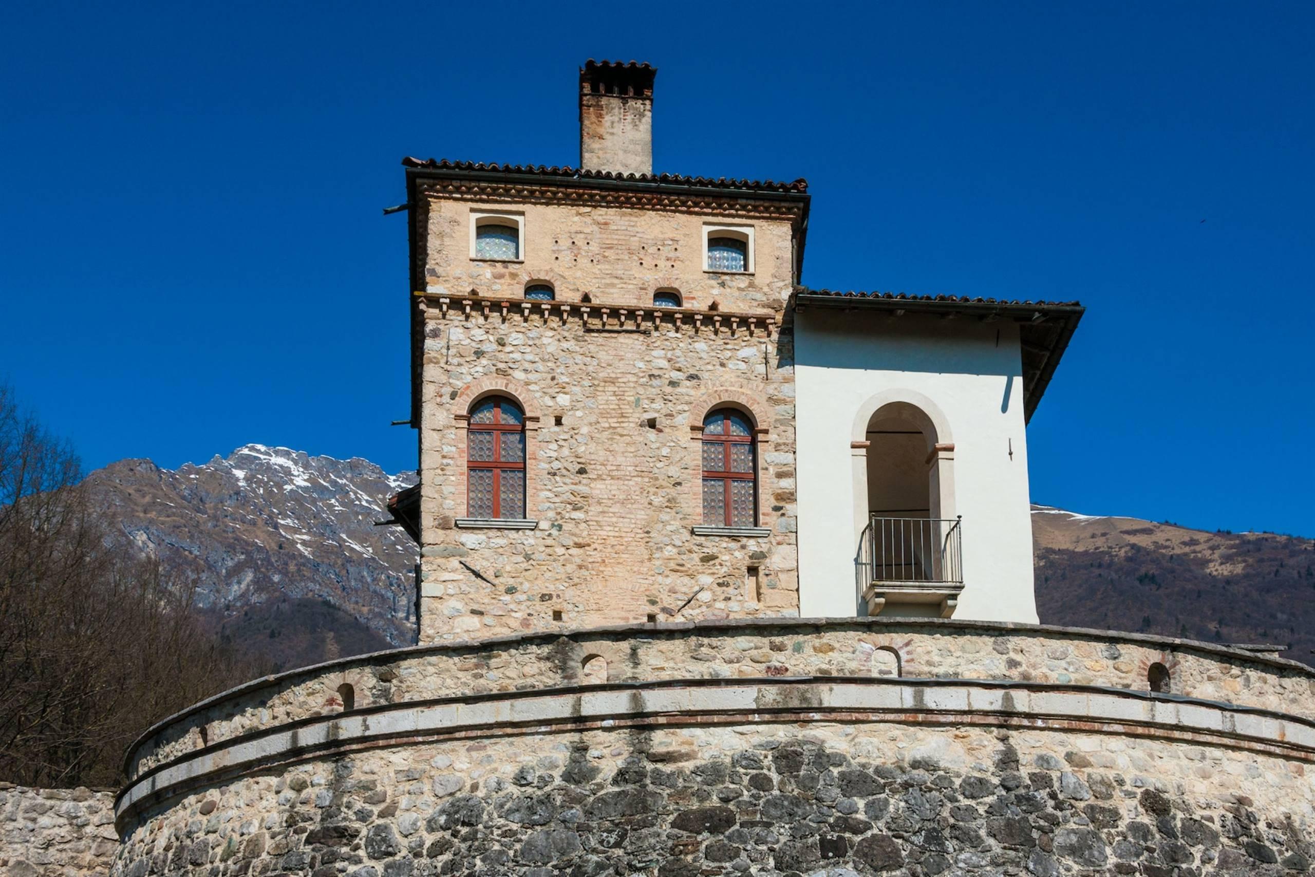 Itinerario del Castel Lusa