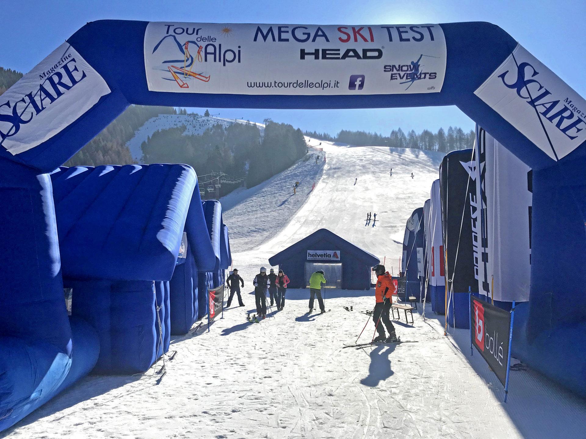 Tour delle Alpi - Ski Test Head