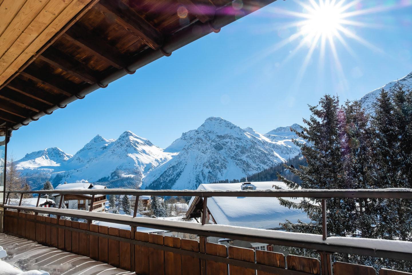 Ferienwohnung Mittaglugga im Haus Mattern - Arosa Ferienwohnung Mittaglugga im Haus Mattern - Arosa