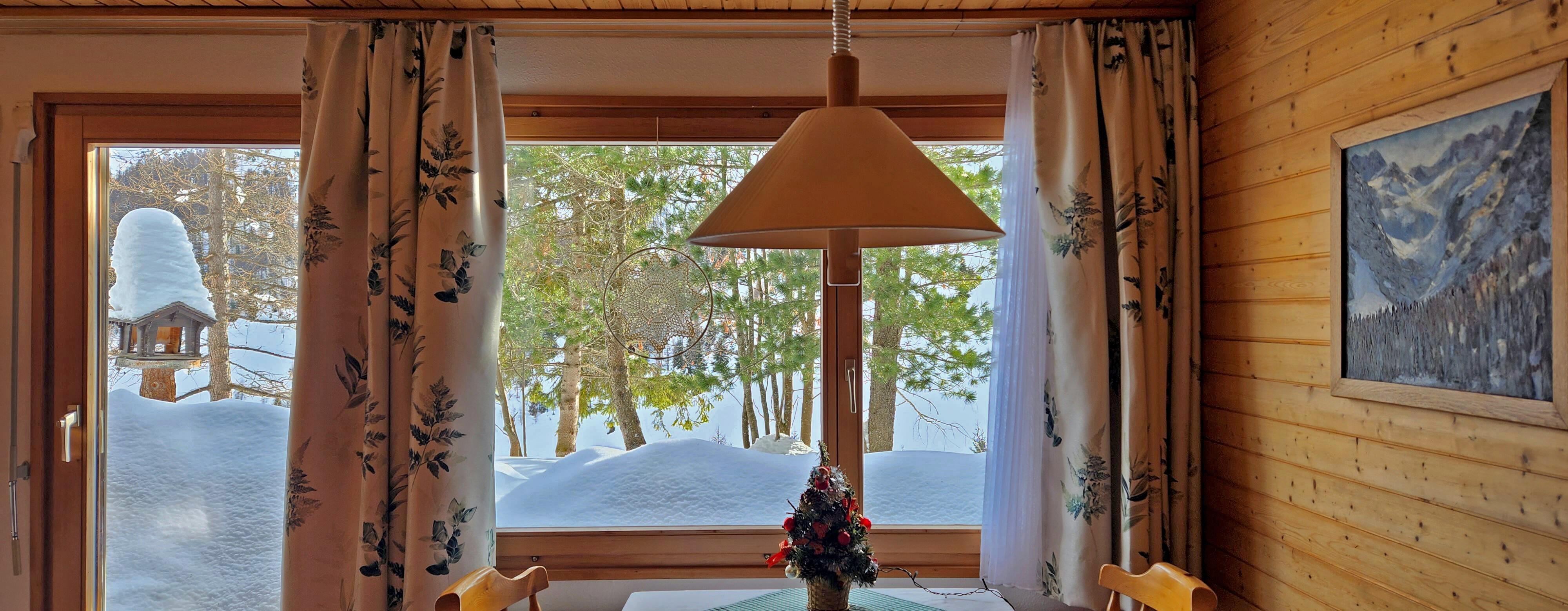 Blick aus dem Wohnzimmer Blick aus dem Wohnzimmer