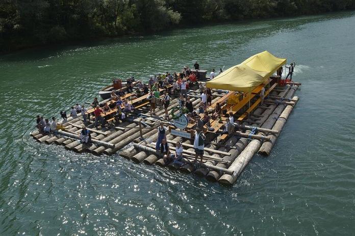 Floßfahrten auf der Enns mit Jause oder Grill
