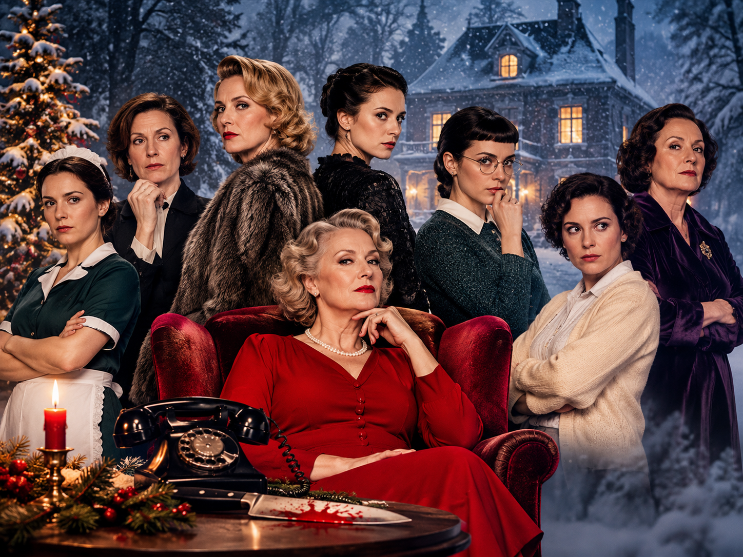 Theater: 8 Frauen