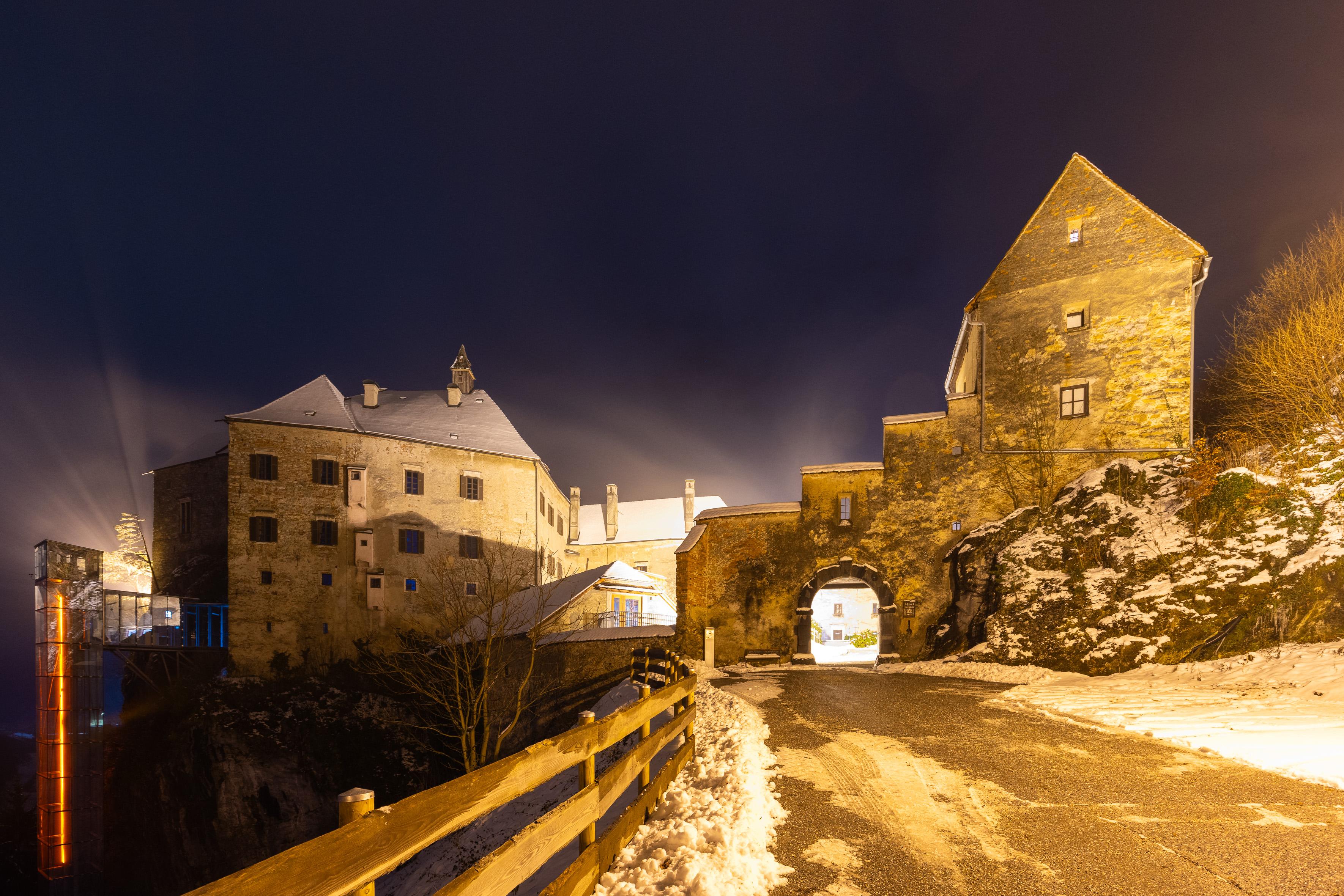 Winterzauber auf Burg Rabenstein