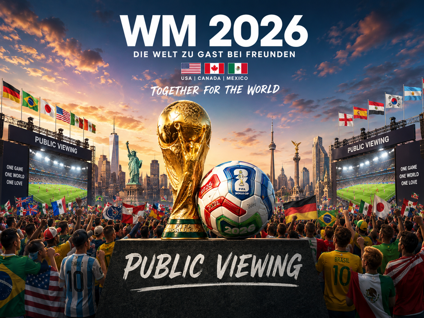 Public Viewing: Fußball WM