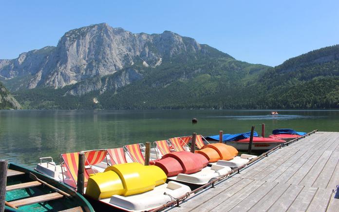 Bootsvermietung Seelounge Altaussee 712 Haus Madlmaier