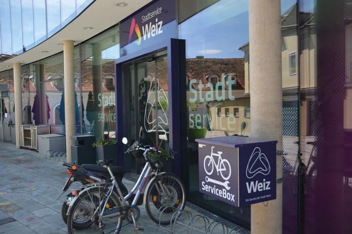 Fahrradserviceboxen in Weiz