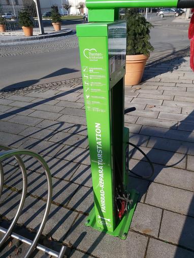 Fahrradreparatur-Station