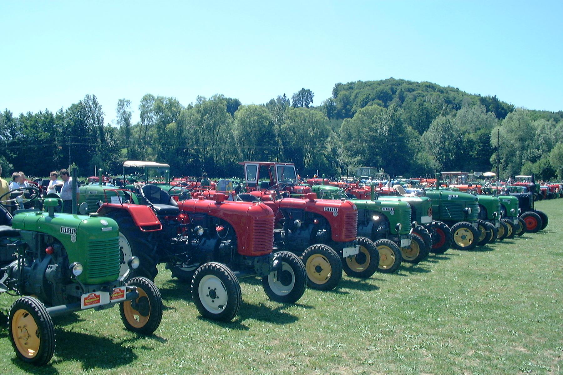Oldtimertreffen in Markt Hartmannsdorf