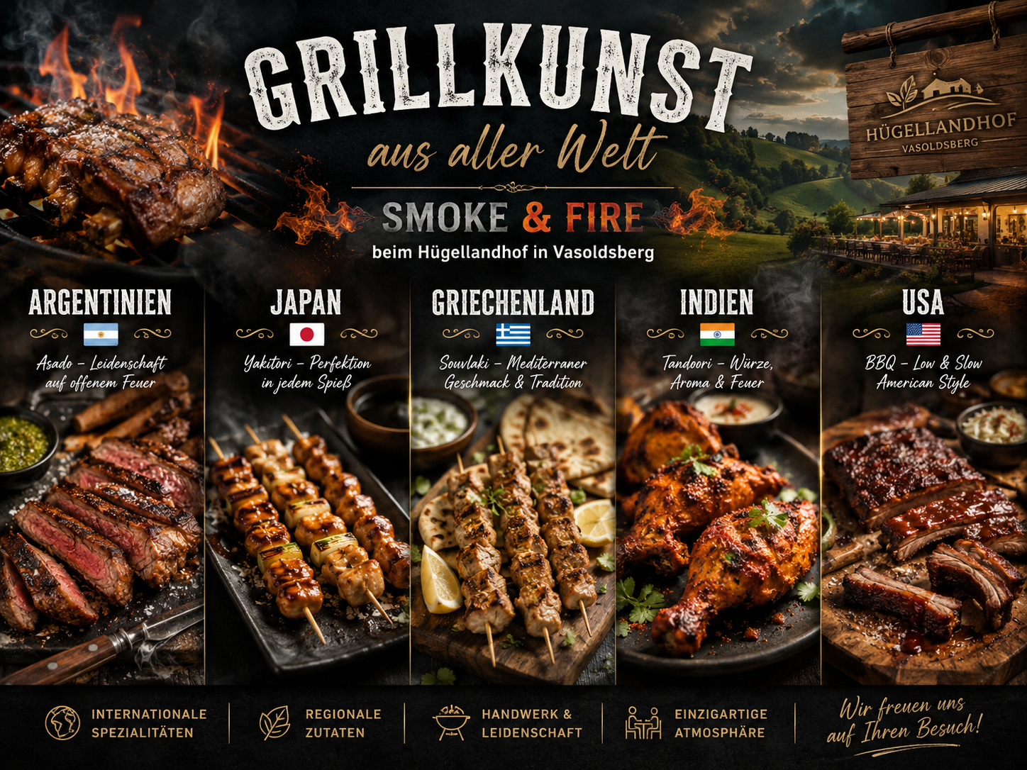 Kulinarik: World Flame – Smoke & Fire