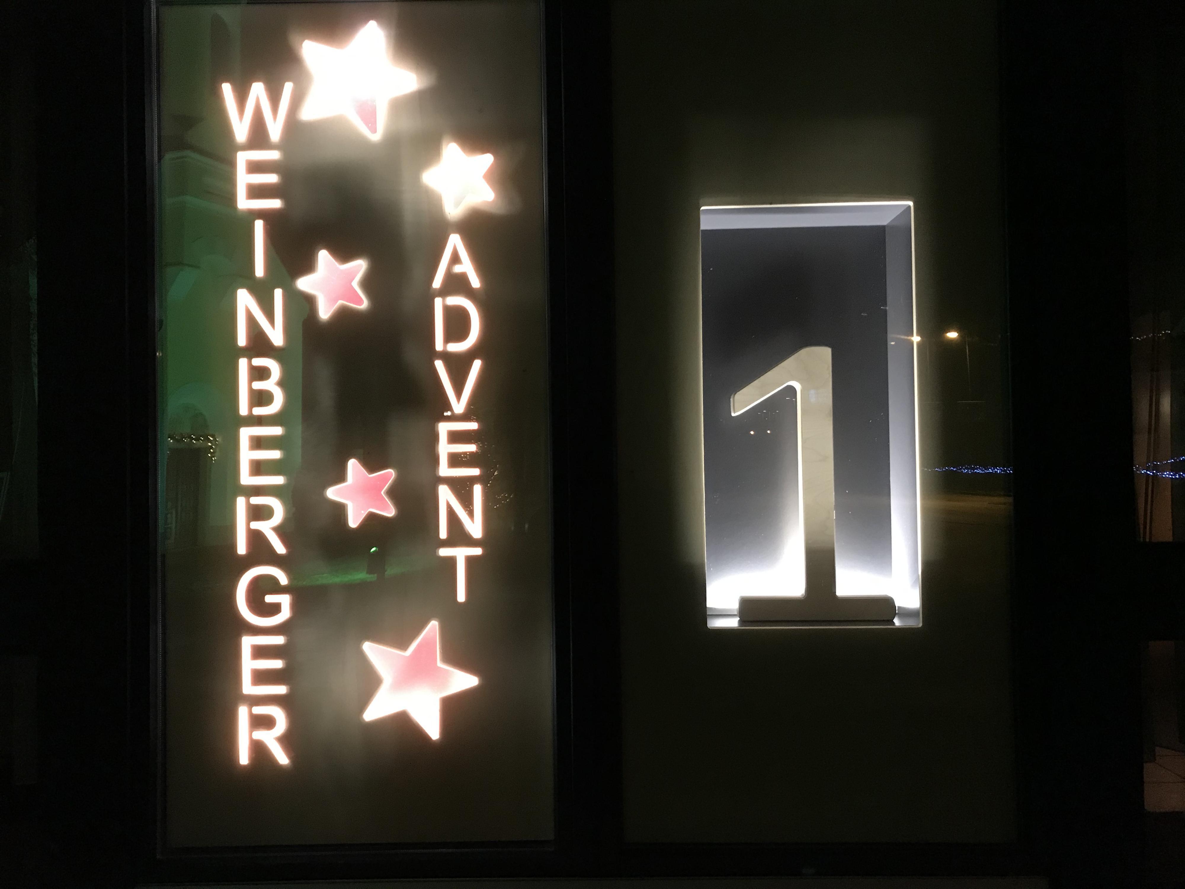Weinberger Advent – ein lebender Adventkalender