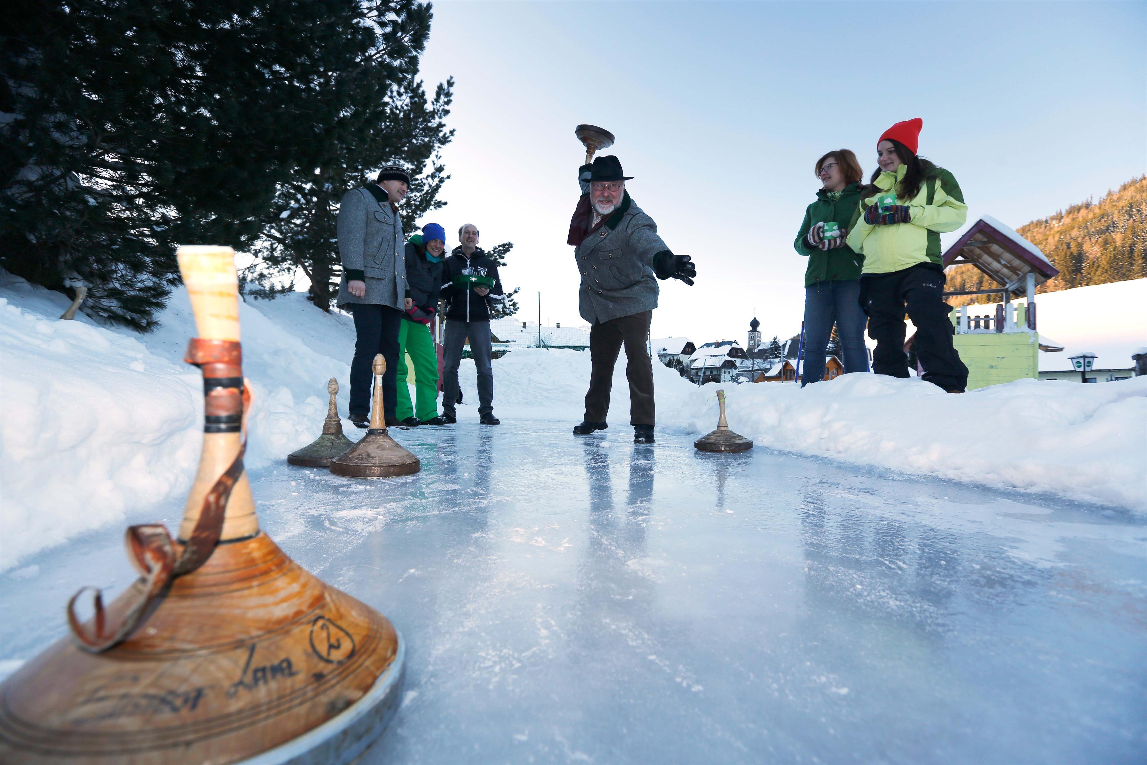 Schneefest beim Lanz