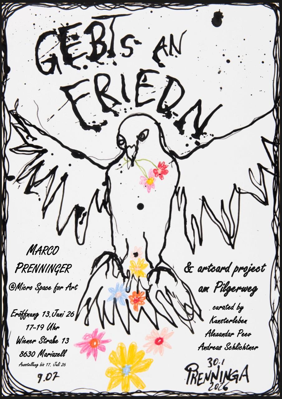 GEBTS AN FRIEDN – Ausstellung