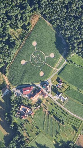 Naturpark Maislabyrinth