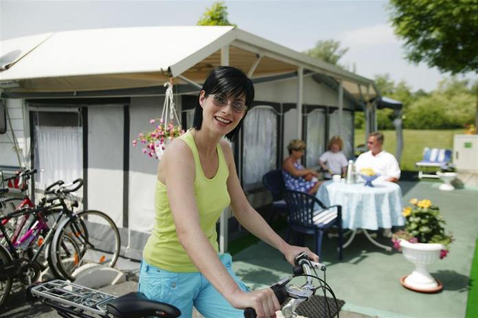 Radverleih am Campingplatz der Parktherme