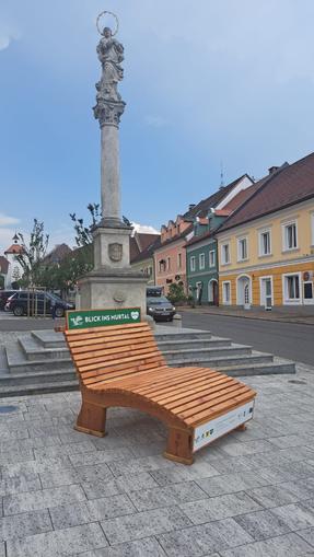 Fotospot Murtalbett Marktplatz Obdach