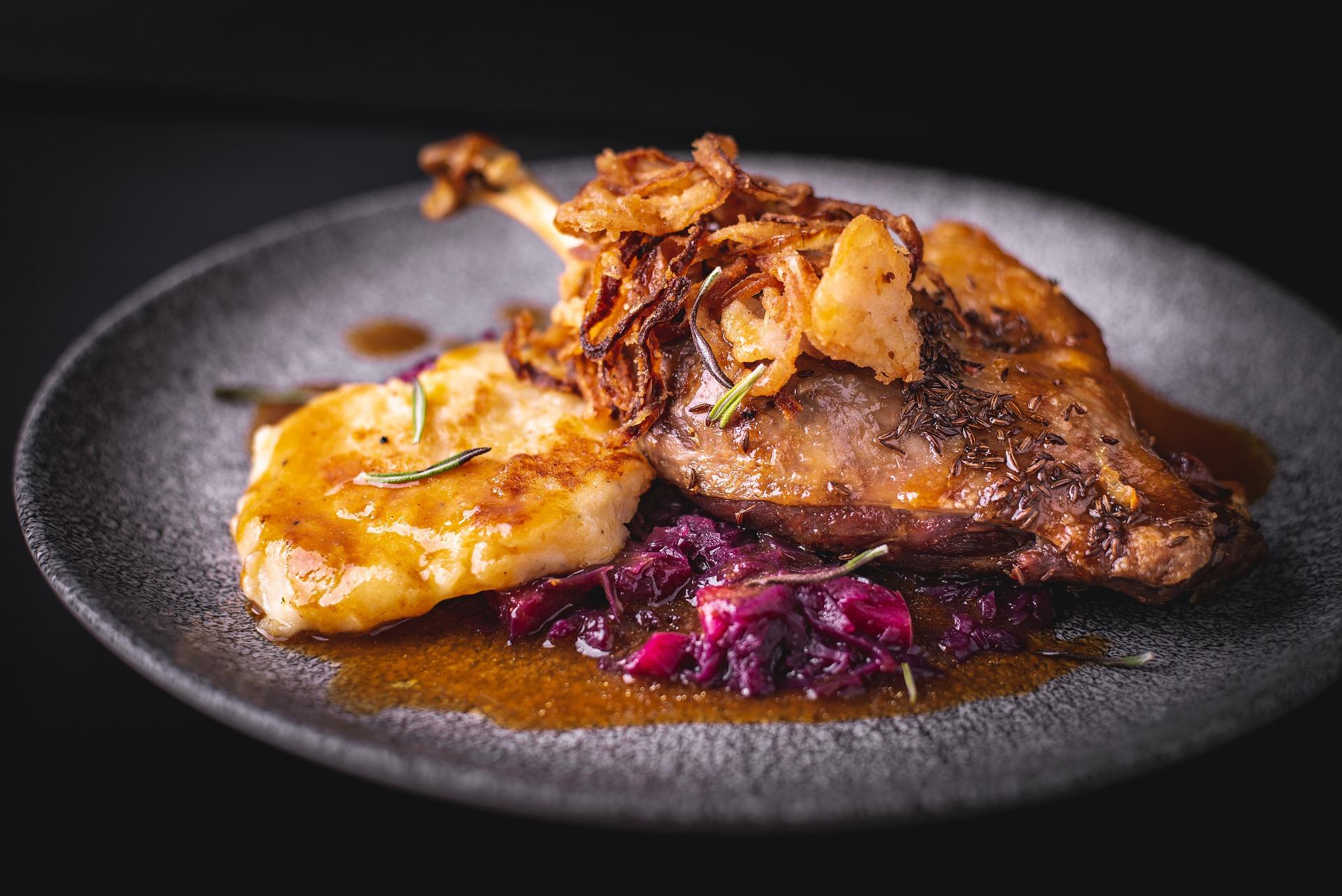 Ganslessen bei den Gourmet Alps auf der Winterleitenhütte