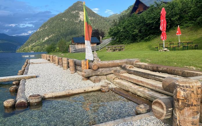 Badeplatz - Freibad auf der Au