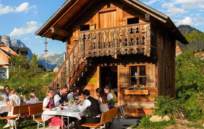 Teichhütte Zloam - Traditionelles Lechfischbraten