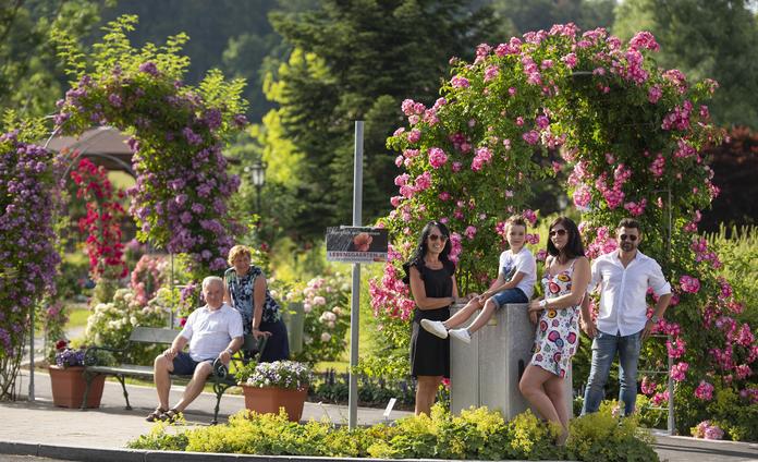 Rosarium in St. Stefan im Rosental