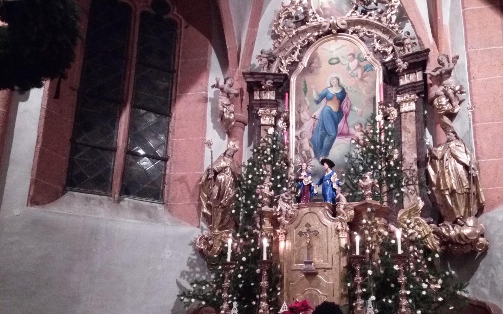 Krippenfeier in der Pfarrkirche Bad Mitterndorf