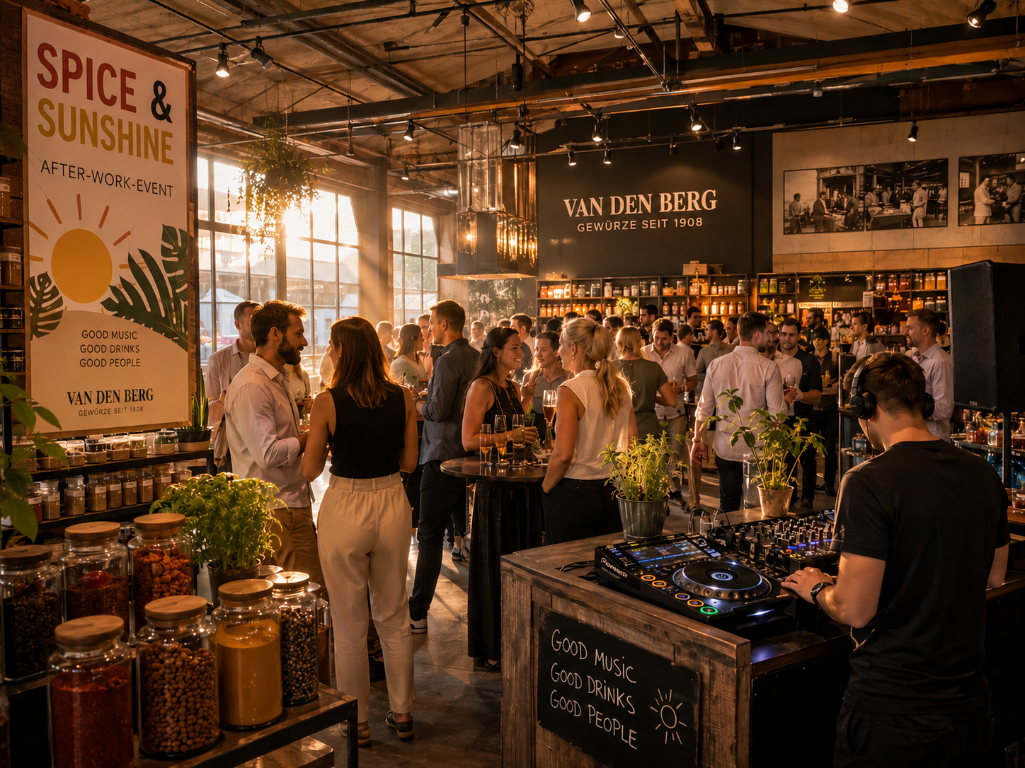 After-Work-Event Spice & Sunshine